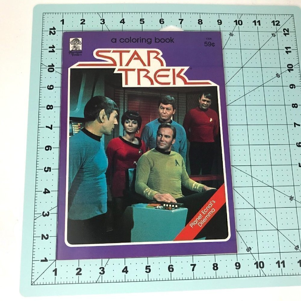 Star Trek Lot of 6 NOS Vintage Color and Activity Books Unused from 1979 & 1982 - Picture 12 of 12